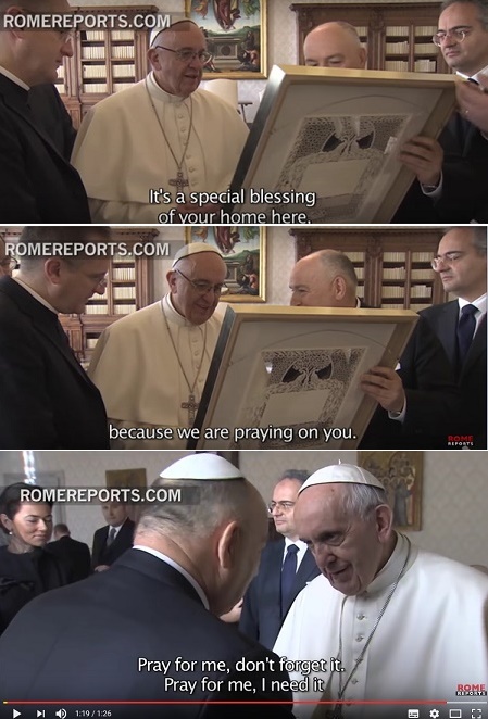 Bergoglio-received-blessing-from-Russian